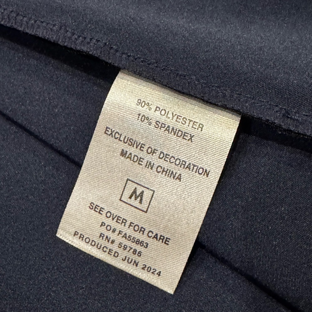 Men's Navy Full-Zip Jacket - Picture 10 of 10